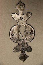 ENTREE  DE  SERRURE   DE  PORTE  D ENTREE  XVIII  EME  ORIGINAL