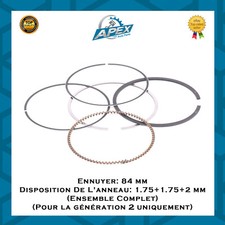 LAND ROVER DISCOVERY 3.0 TD SDV6 DIESEL MOTEUR 306DT TDV6 ANNEAUX DE PISTON