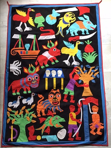 Rare grande tenture murale - rare,