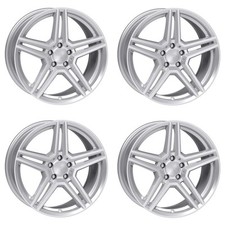 4 Jantes Rial M10 7.0Jx16 ET38 5x112 SIL pour MERCEDES-BENZ A B C CLA CLC CLK E