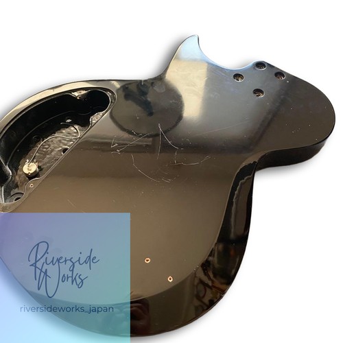 Burny les paul body noir - body,