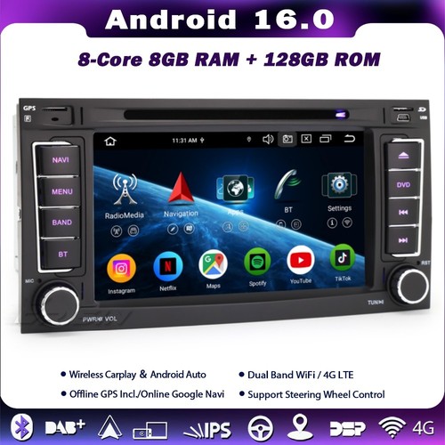 128go android carplay t5 - 128go, 16