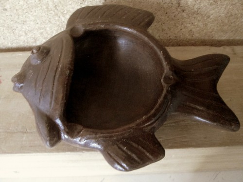 Cendrier poisson vide poche - cendrier,