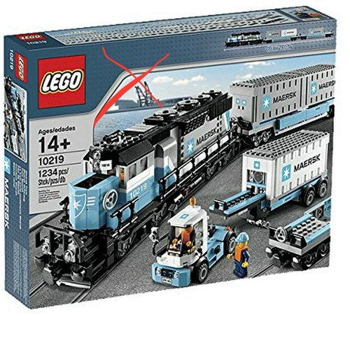 Lego maersk train 10219 - maersk,