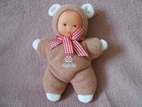 Doudou bébé déguisé ours