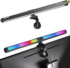 Quntis LED Lampe Ecran PC Lampe de Bureau USB d'ordinateur 40CM RGB Light Bar