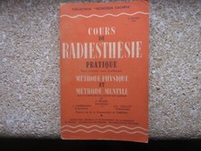 livre cours de radiesthésie 