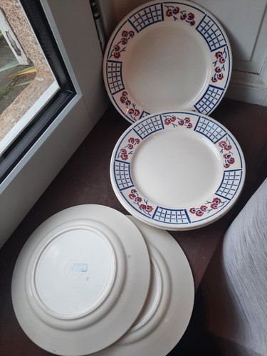 Assiettes dessert en - 6,