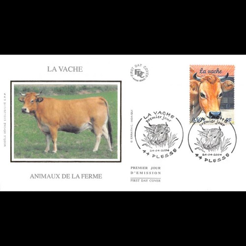 Fdc soie vache - fdc,