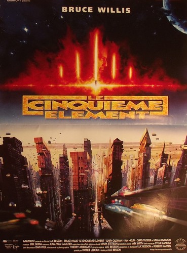 Cinquieme element affiche - le,