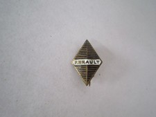 RARE INSIGNE BROCHE RENAULT EMAILLE LOSANGE