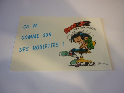Carte postale card 10x15cm - , bd