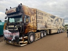 TEKNO 83112 SCANIA R TOPLINE 6X2 + SEMI FRIGORIFIQUE MAIK TERPE (D) MINT BOX