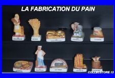DVO5 SERIE COMPLETE DE FEVES LA FABRICATION DU PAIN -BOULANGERIE