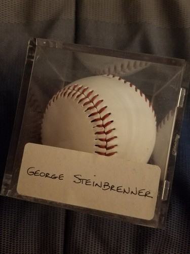 George steinbrenner signed - george,