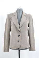 Giorgio Armani Veste Beige Femme Taille 46IT Laine/Polyamide Très Bon État