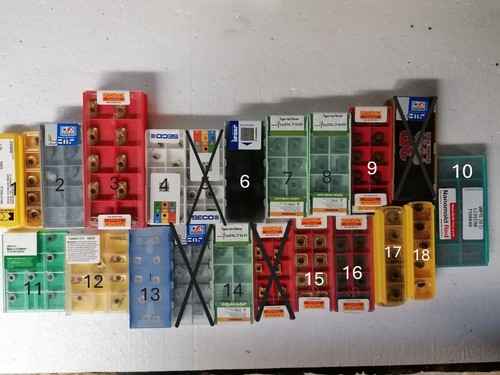 Sortes plaquettes neuves - plaquettes,