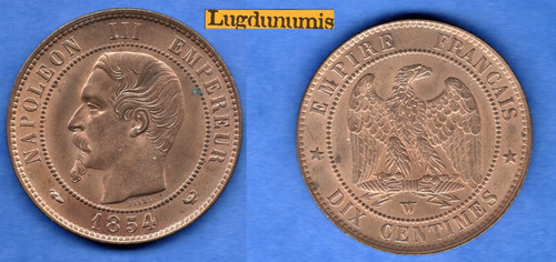 Centimes napoléon iii 1854 - centimes,