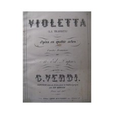 VERDI Giuseppe Violetta La