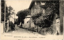 CPA Saint-Prix Rue de Rubelle