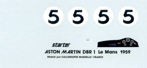 Aston martin dbr1 mans - le,