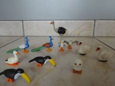 playmobil animaux lot oiseaux mouette cygne autruche paon toucan cigogne