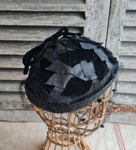 Ancien chapeau bibi avec - chapeau,