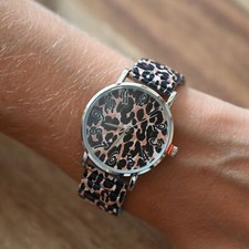 Montre Ernest imprimé marron