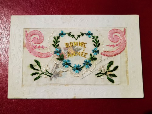 Cpa bonne année carte - bonne,