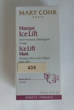 Mary Cohr -Masque Ice Lift Exp 03/24 - Effet Tenseur, Défatigant Visage