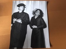 JACQUELINE JOUBERT et JEAN PIERRE RAMBAL - Photo presse originale 18x24cm