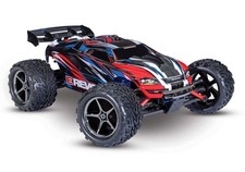 Traxxas slvr revo rouge - e-revo, rouge/bleu