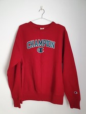 Pull sweat exclusivity Champion Sweatshirt Red Size S New With Tags RRP £75