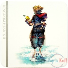 Coaster Kingdom Hearts III Sora Promo [JAP] Disney Square Enix Cafe VGC