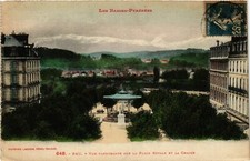 CPA PAU - Vue plongeante sur