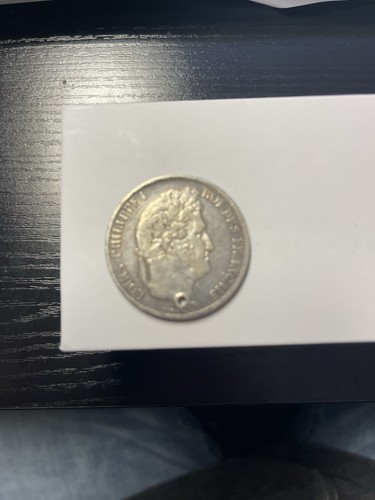 1837 france francs silver - 1837-bb,