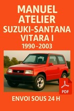 Manuel Atelier SUZUKI SANTANA VITARA I 1990-2003 Revue Technique RTA 553 CD PDF
