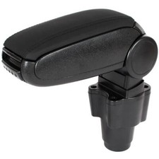 ACCOUDOIR SET CUIR ÉCO NOIR + KIT D'INSTALLATION POUR DACIA SANDERO II FL 2016