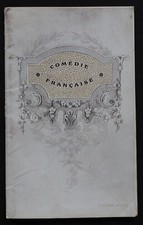 1911 Programme Théâtre