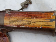 étui tube carton pour équipements anti - Provenance Normandie 1944