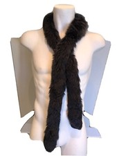 Fourrure renard argenté tour coup Dior