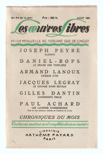 Les Oeuvres Libres N°75