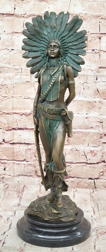 Grande statue guerrière - grande,