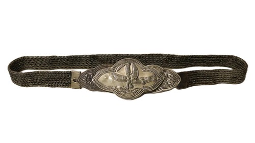 Ancienne ceinture boucle en - ancienne,