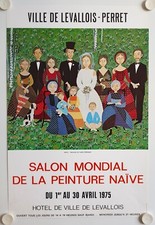 Affiche SALON MONDIAL PEINTURE