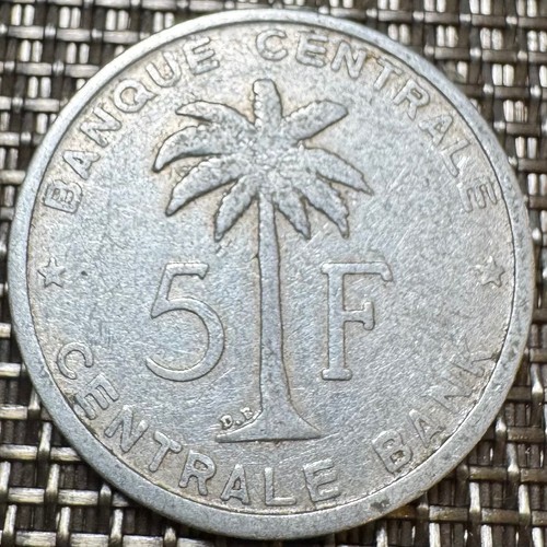 Piece francs congo - congo, belge