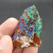 Azurite Malachite 31 g Limonite Bleu Vert Spécimen TOP Qualité UNIQUE Déco