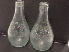  2 bouteilles Orangina années