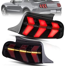 VLAND LED Feux Arrière Fumés Pour Ford Mustang 2010 2011 2012 signal séquentiel