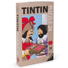 Puzzle 24 pièces Tintin, Le Trésor + Poster 30,4x45,7cm (81560)